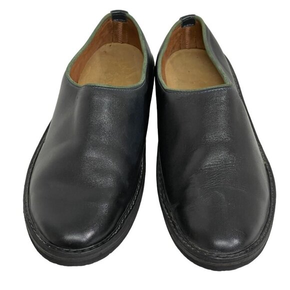 Soft Leather Slip‎ On Mules Black Women's Size 9.5 - Picture 4 of 9